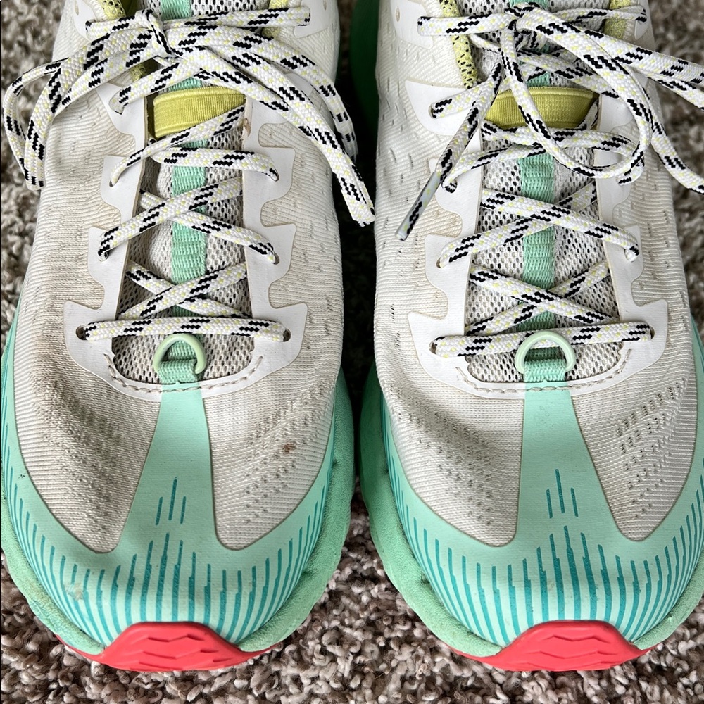 Merrell Women's Agility Peak 5 Sneakers Shoes in White/Celadon - Picture 4 of 10